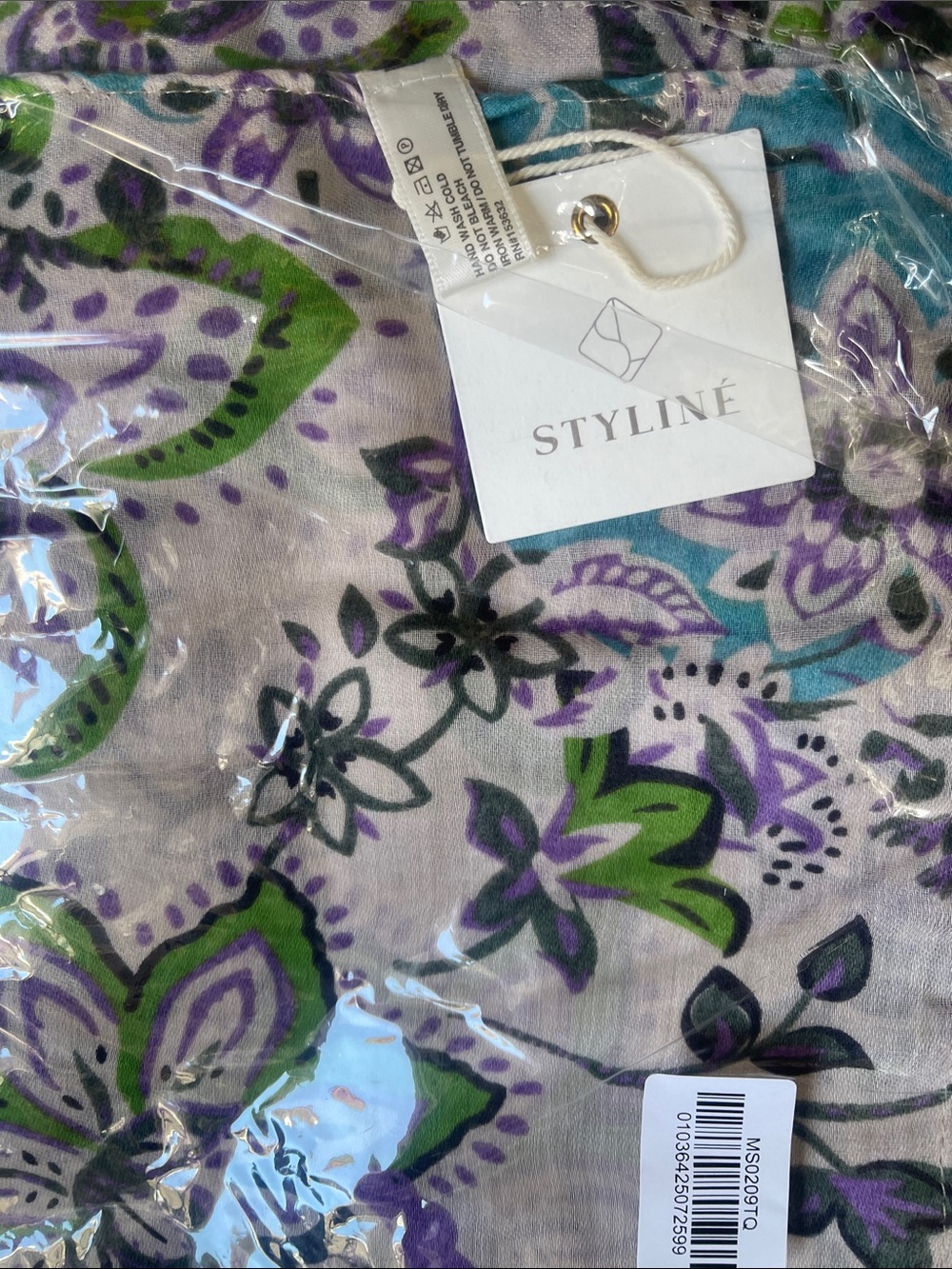 Women's Floral Open Front Kimono - Picture 4 of 4
